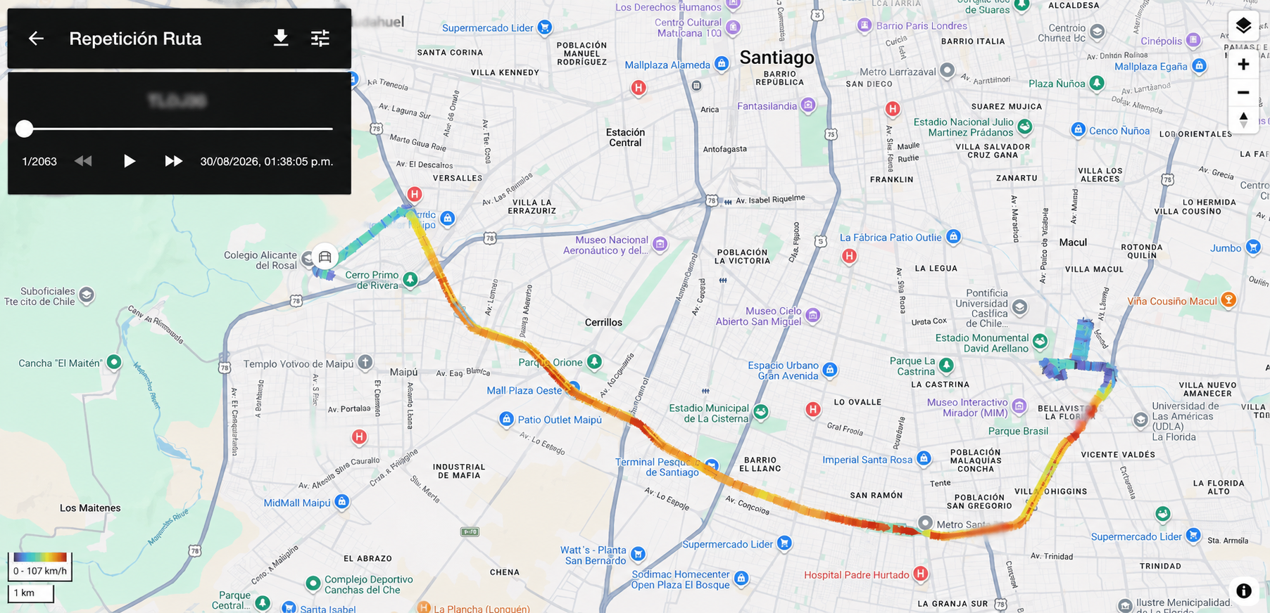 Monitoreo GPS para empresas: flotas en tiempo real